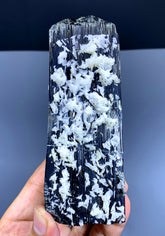 Amazing Schorl Black Tourmaline with Albite from Pakistan - 499 gram